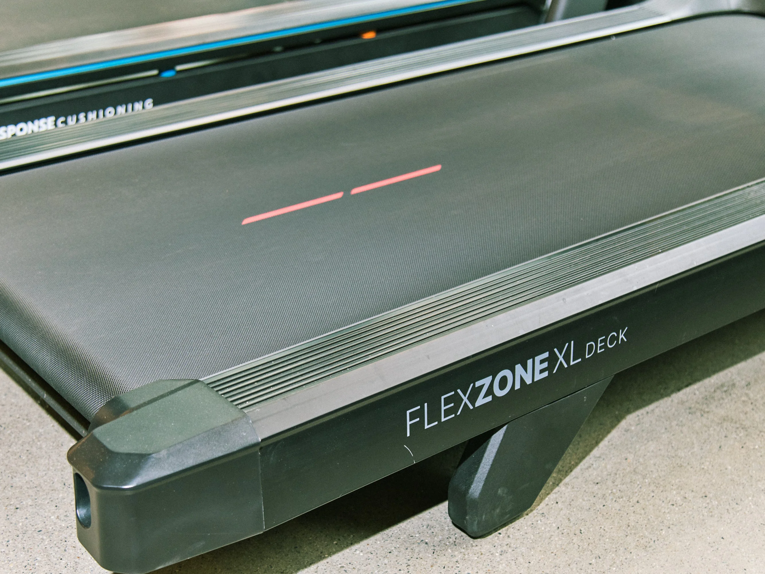 Bowflex T16 Treadmill deck featuring FlexZone XL cushioning technology Bowflex T16 Treadmill deck featuring FlexZone XL cushioning technology
