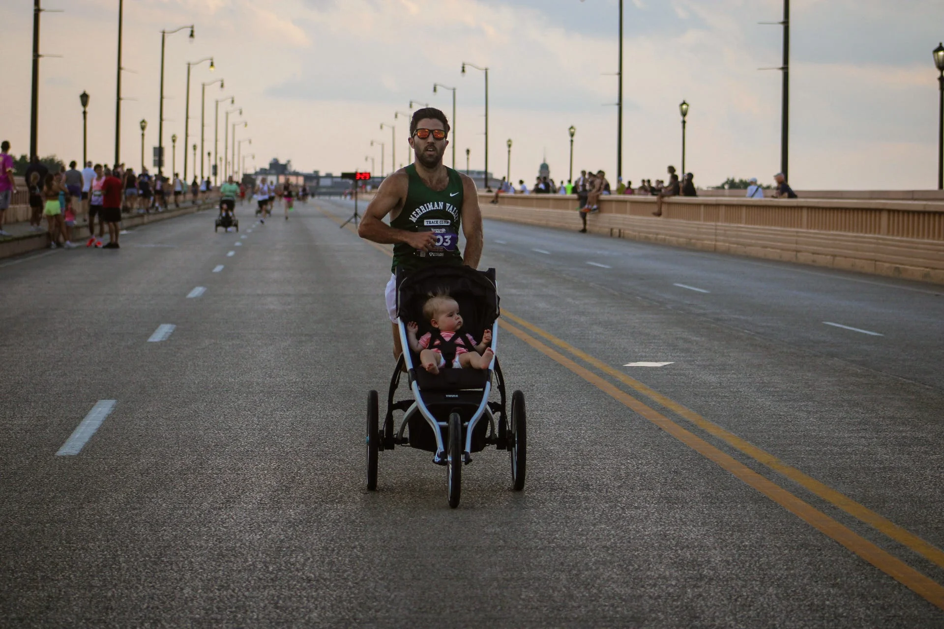 This Dad Ran a 4:17 Stroller Mile With His Daughter—and Set an Unofficial World Record