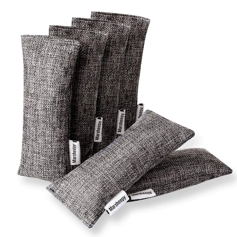 6 Pack Activated Charcoal Odor Absorber Bags 6 Pack Activated Charcoal Odor Absorber Bags