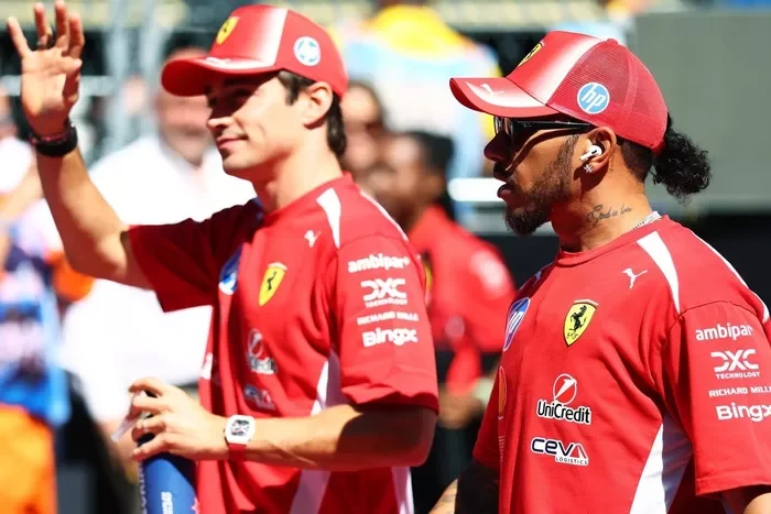 Charles Leclerc, Ferrari, Lewis Hamilton, Ferrari
