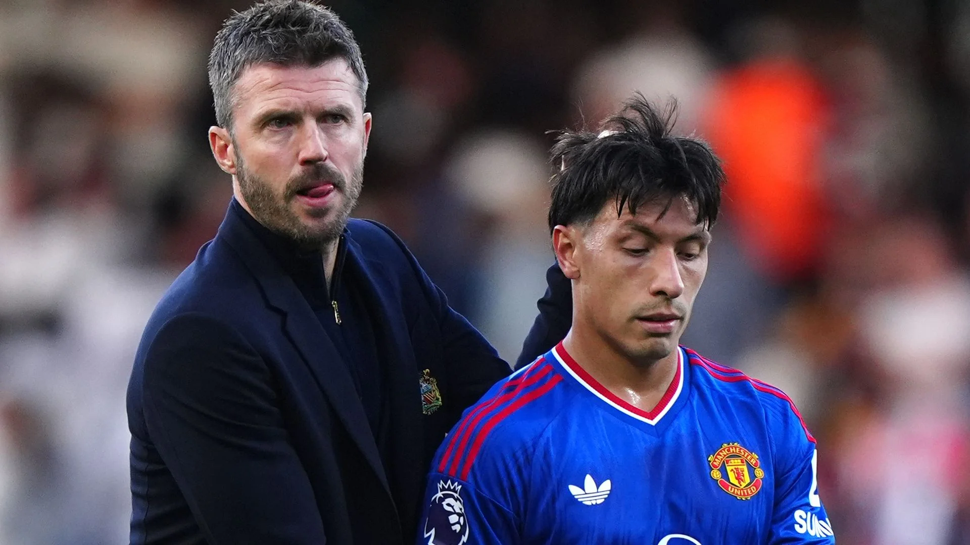 Neville: Carrick must stop defending Man Utd players after Fulham 'disgrace'